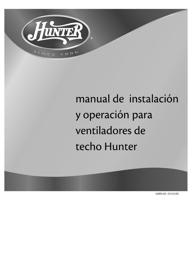 Hunter 28528 Instruction Manual
