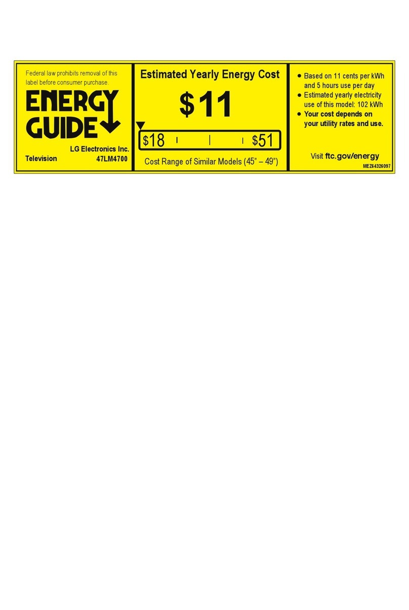 LG 47LM4700 Assembly instructions
