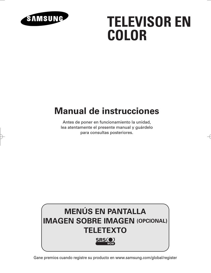 Samsung CW-29M026P Setup guide