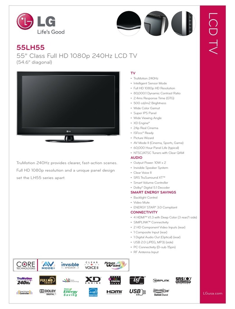 LG 55LH55 specification