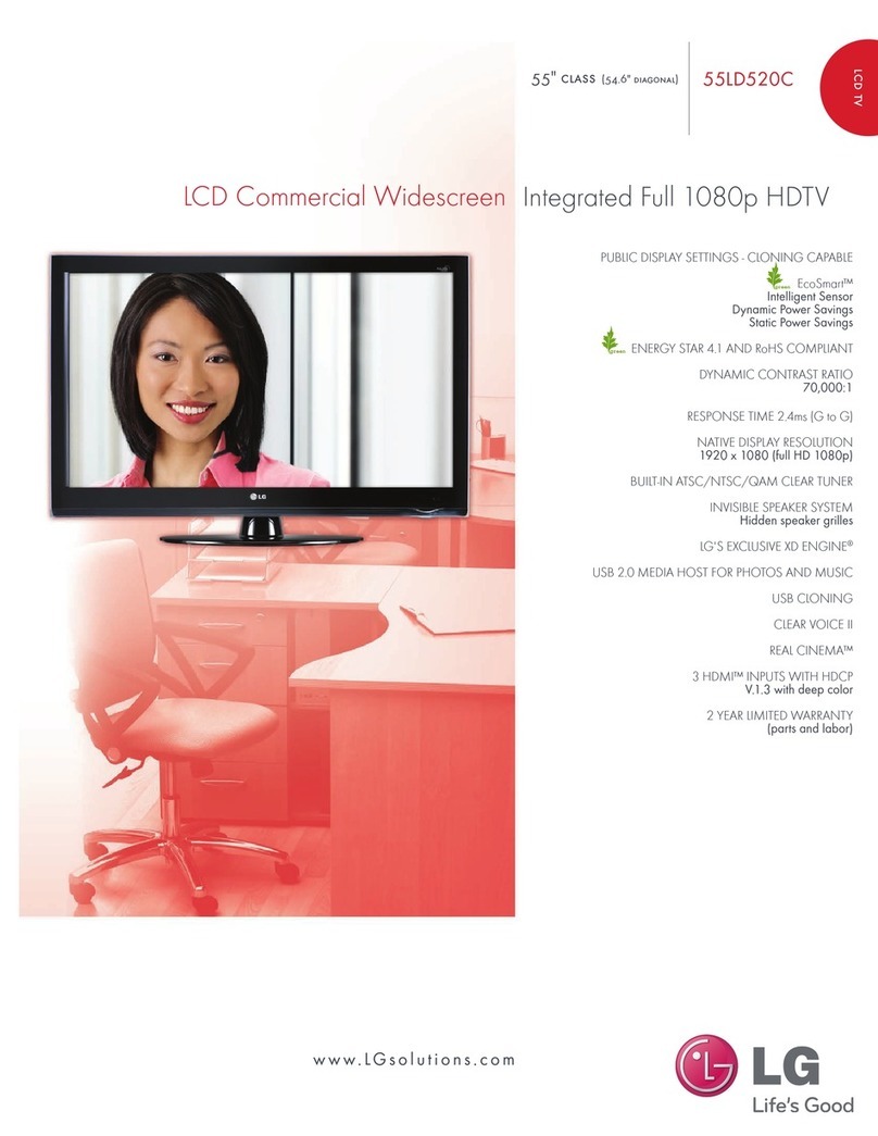 LG 55LD520C User manual