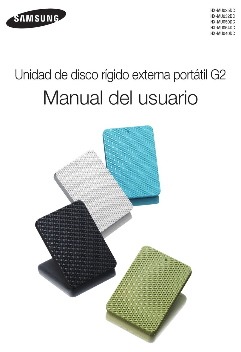 Samsung G2 PORTABLE HX-MU032DC User guide