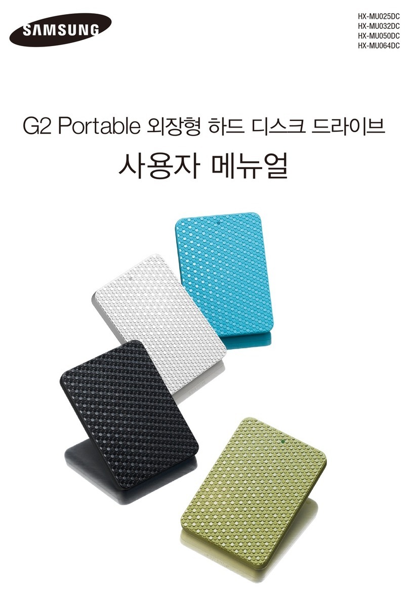 Samsung G2 PORTABLE HX-MU025DC User manual