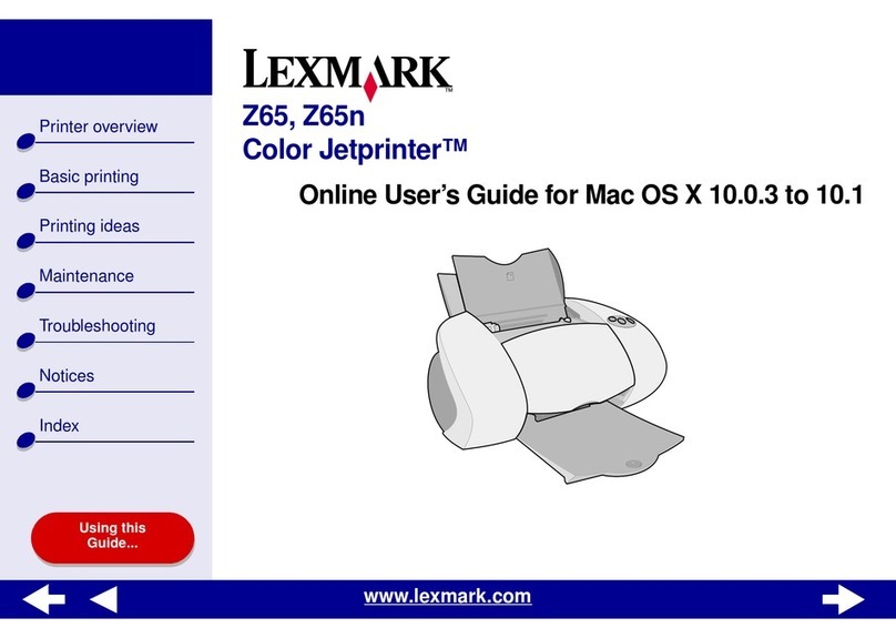 Lexmark Z65 Technical manual
