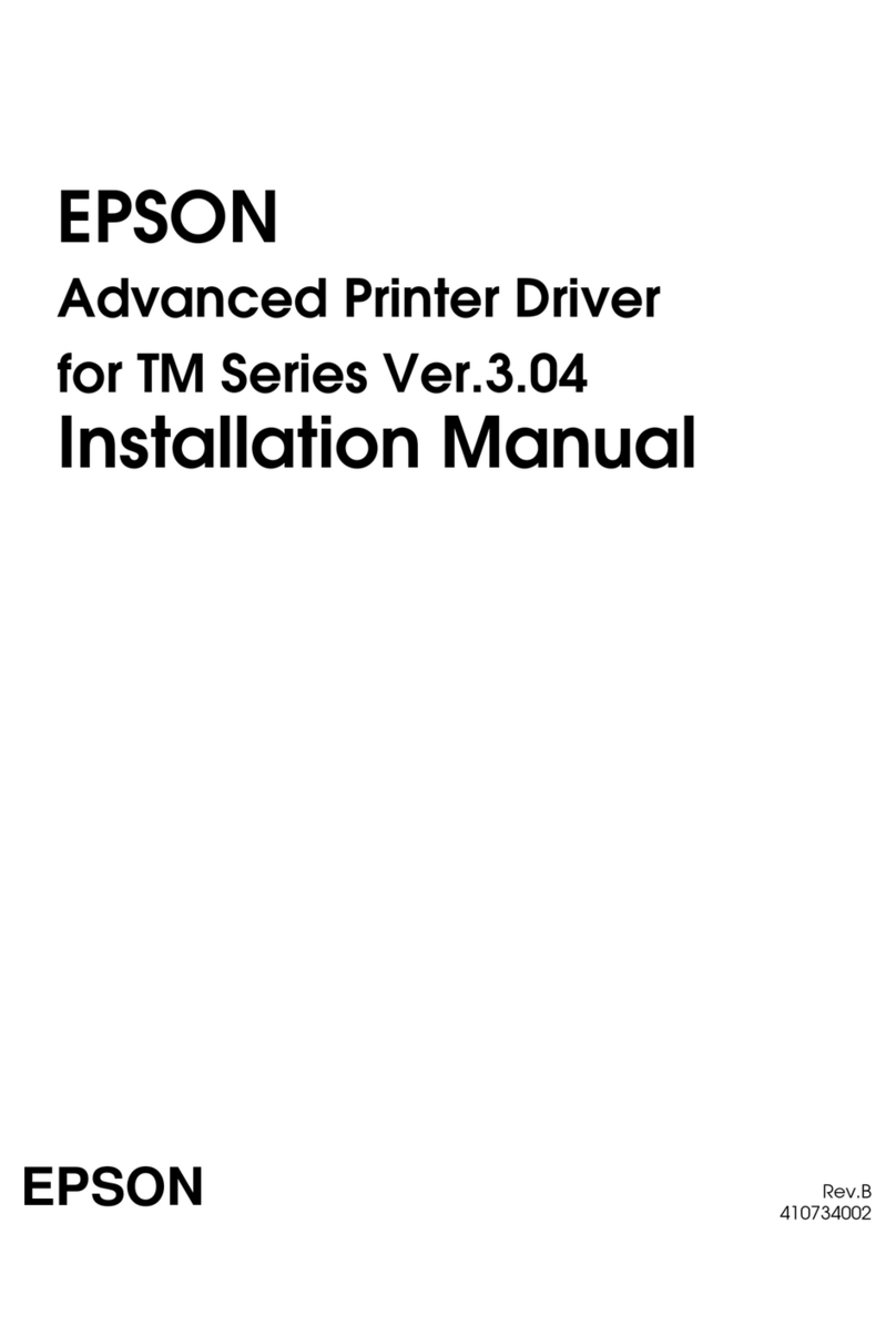 Epson C323011 - TM J2000 B/W Inkjet Printer User manual