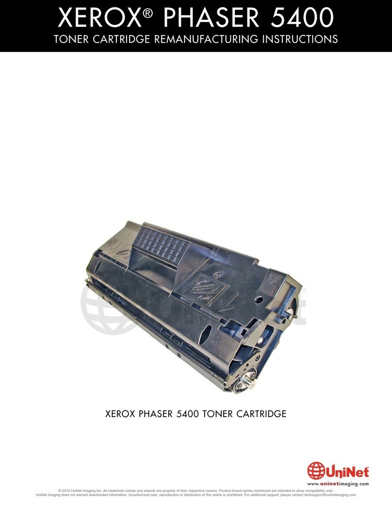 Xerox 5400DX - Phaser B/W Laser Printer User manual Xerox 5400DX - Phaser B/W Laser Printer User manual