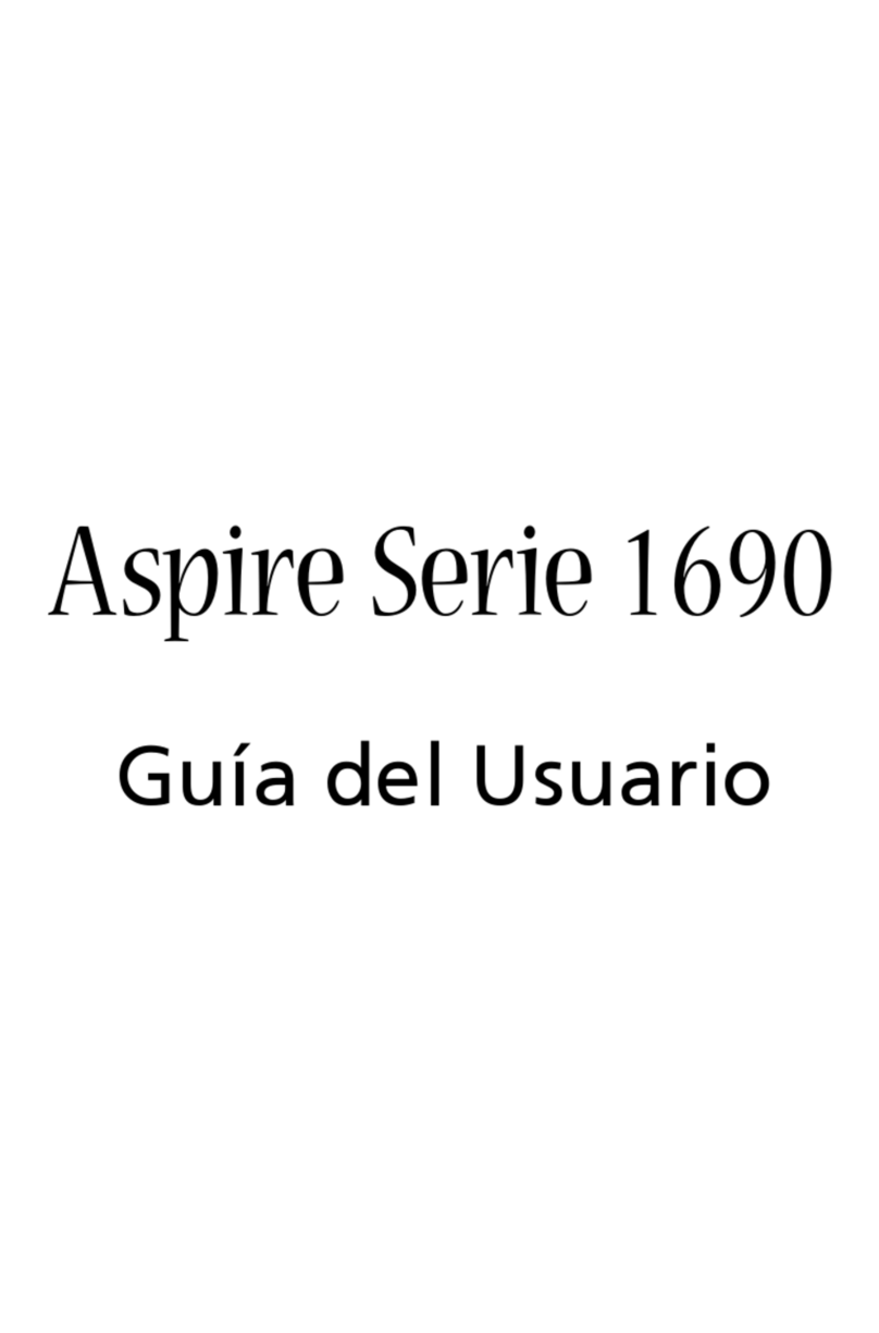 Acer Aspire 1690 Series Guía del usuario