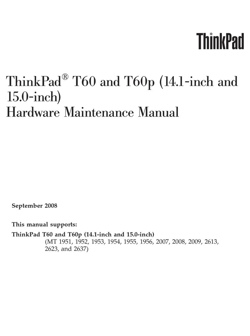 Lenovo 195143U Hardware Maintenance Manual