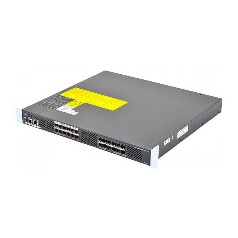 Cisco Cisco mds 9124 - fabric switch Service manual