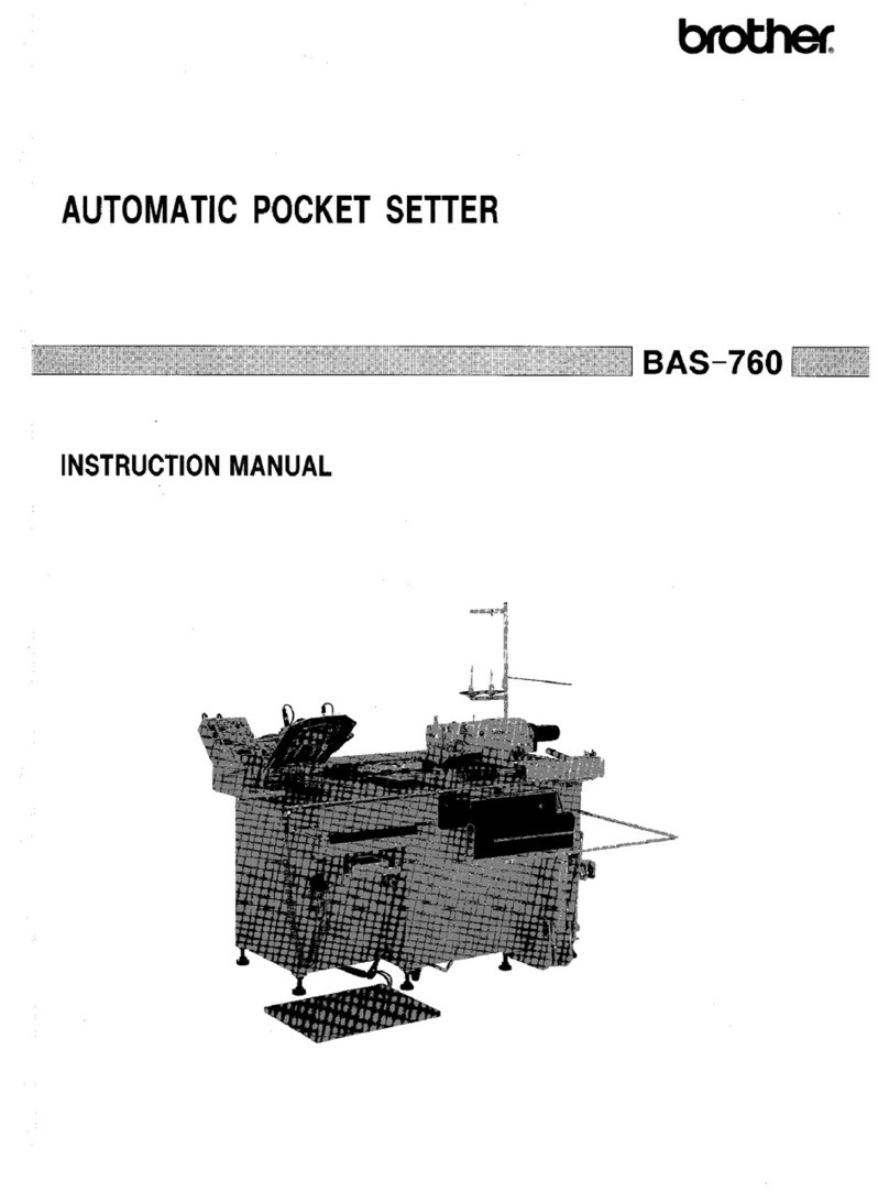 Brother BAS-760 instruction manual