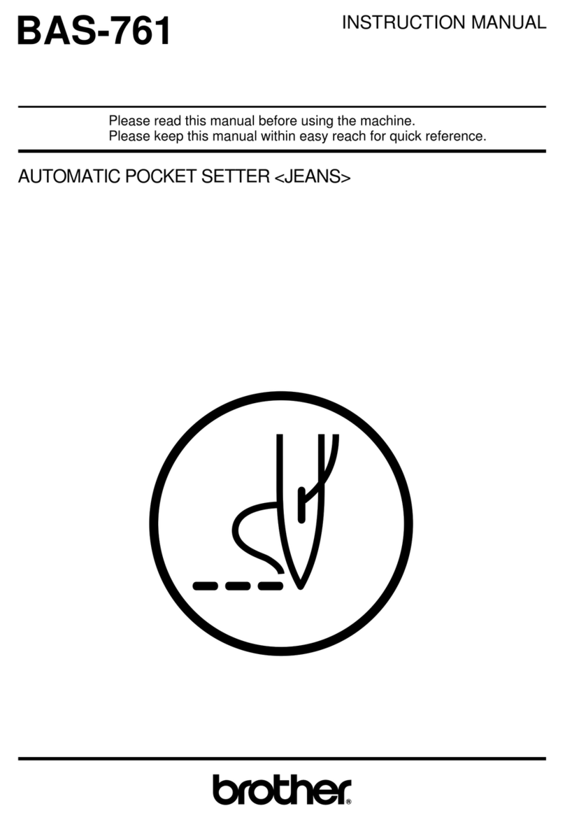 Brother BAS-761 User manual