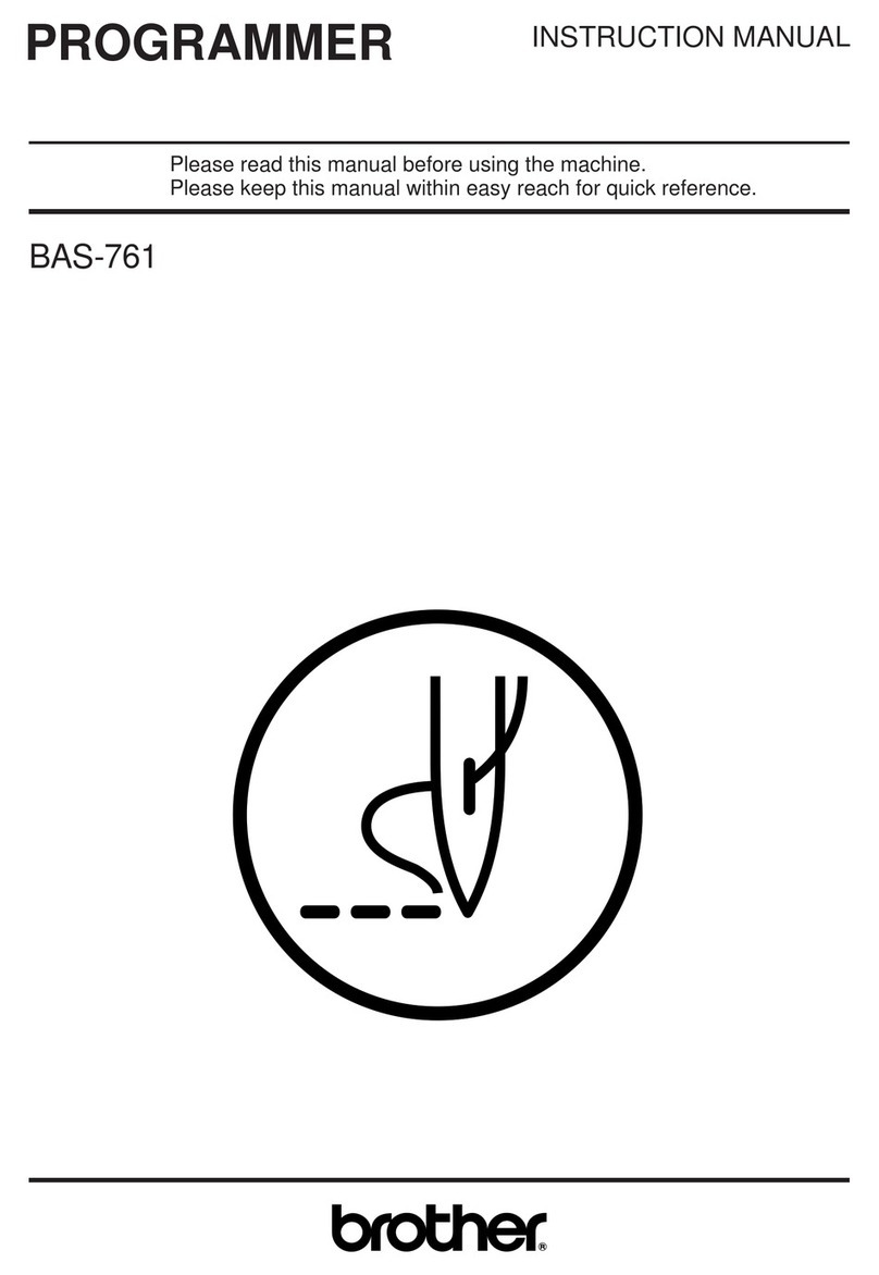 Brother BAS-761 instruction manual