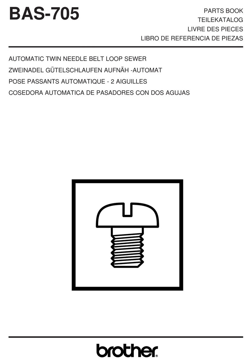 Brother BAS-705 parts book