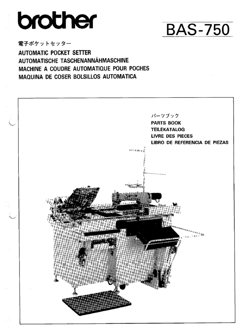 Brother BAS-750 User manual