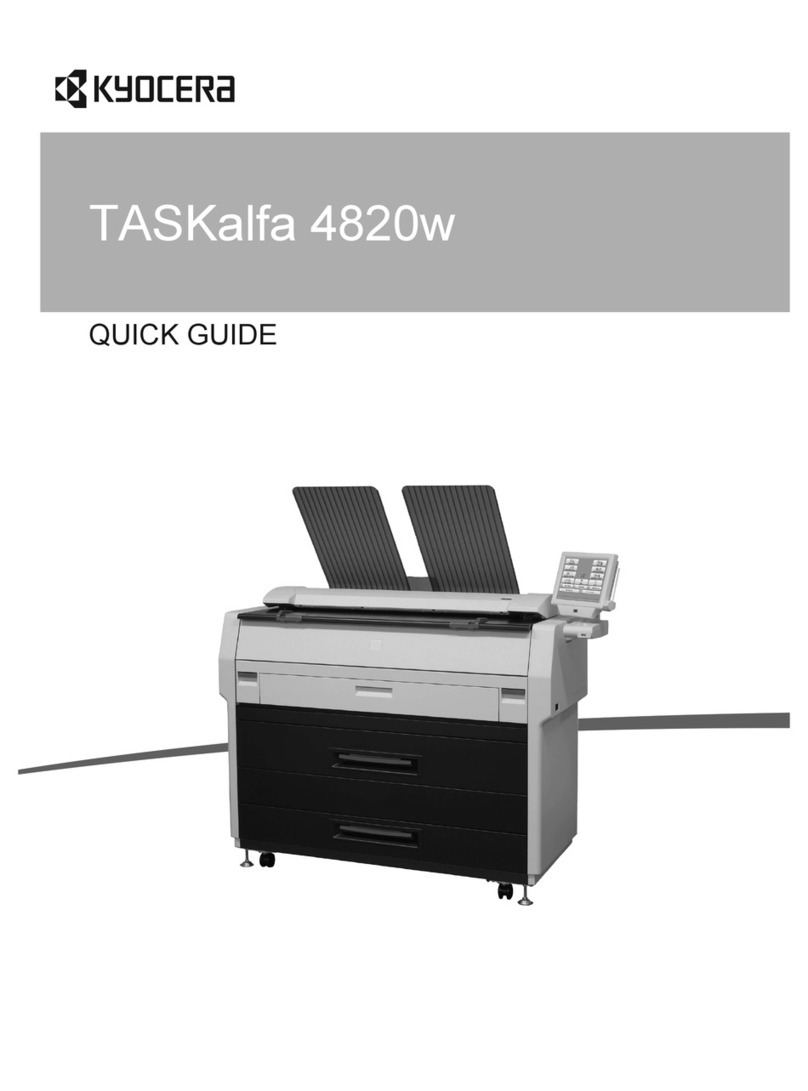 Kyocera TASKalfa 4820w User manual