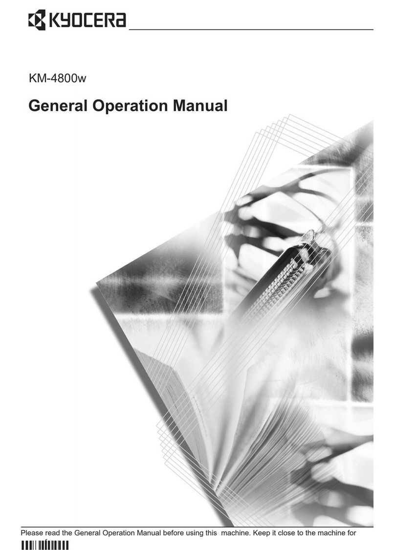 Kyocera KM-4800w Guide