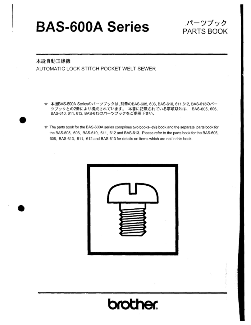 Brother BAS-610 Series User manual Brother BAS-610 Series User manual