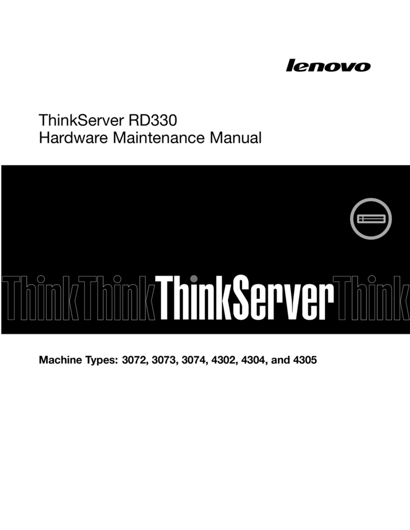 Lenovo ThinkServer RD330 Owner's manual