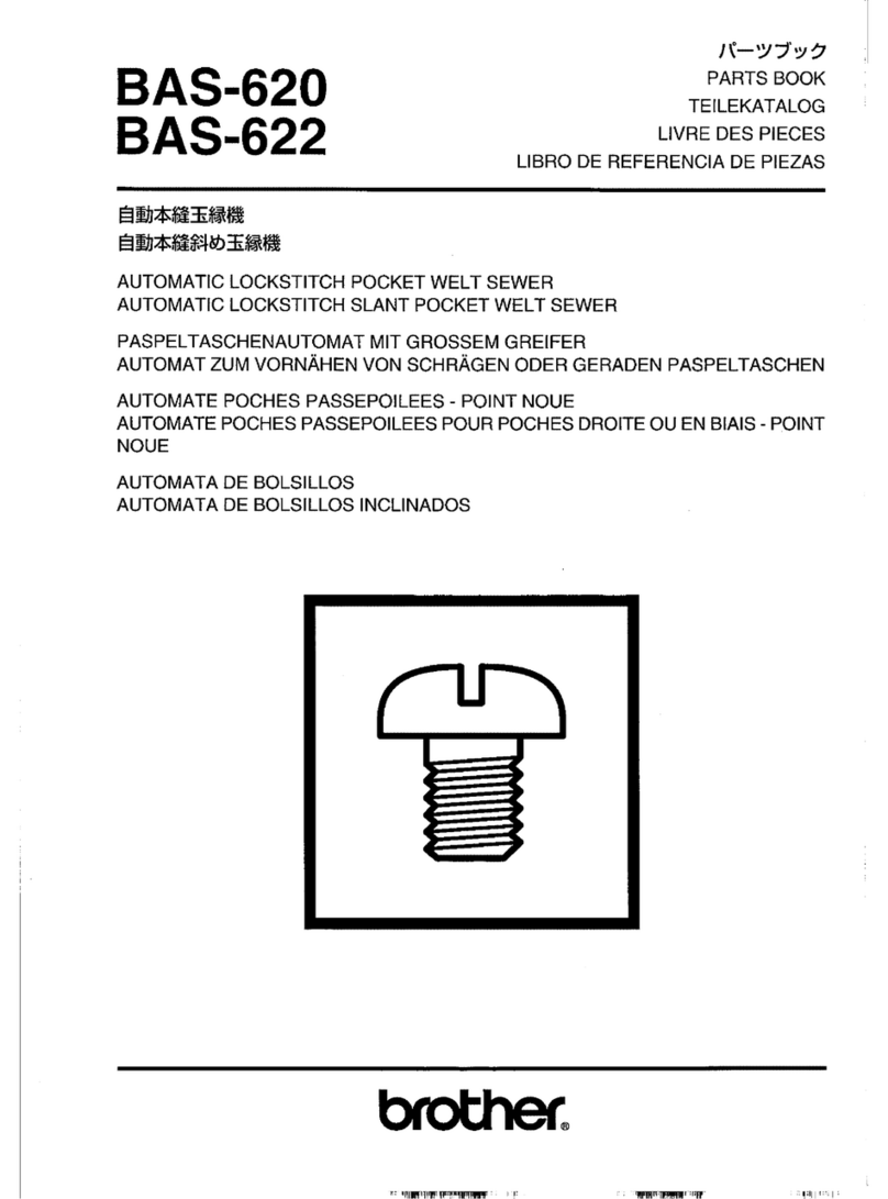 Brother BAS-620 User manual Brother BAS-620 User manual