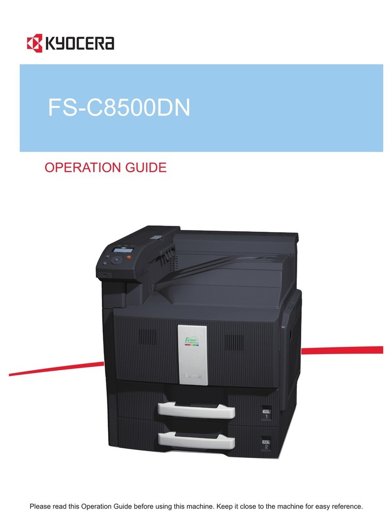 Kyocera FS FS-C8500DN User manual