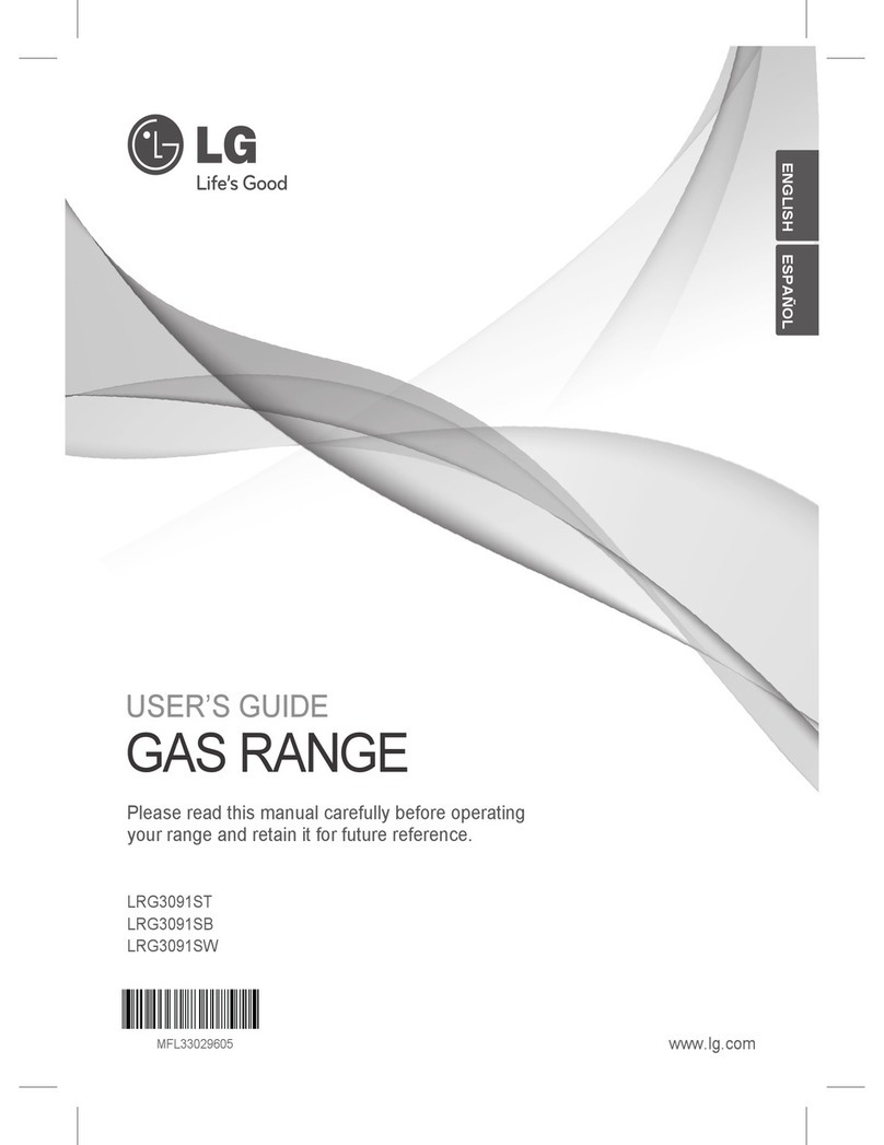 LG LRG3091SB User manual