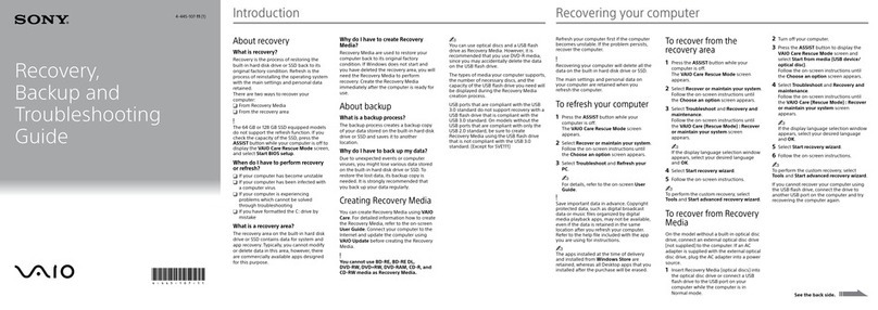 Sony SVJ20213CXW User manual