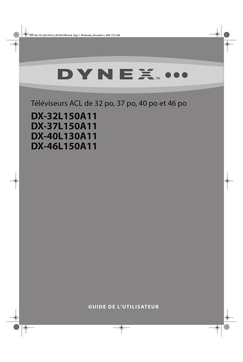 Dynex DX-40L130A11 Quick start guide