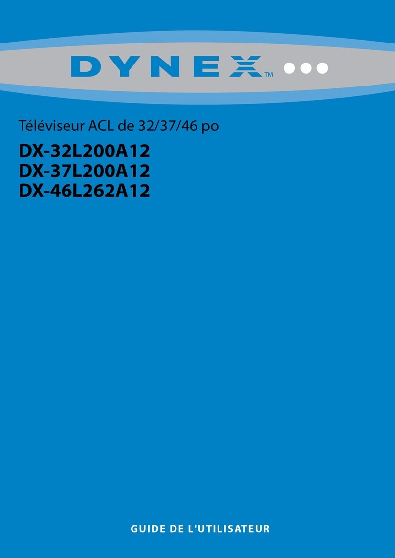 Dynex DX-37L200A12 Quick start guide