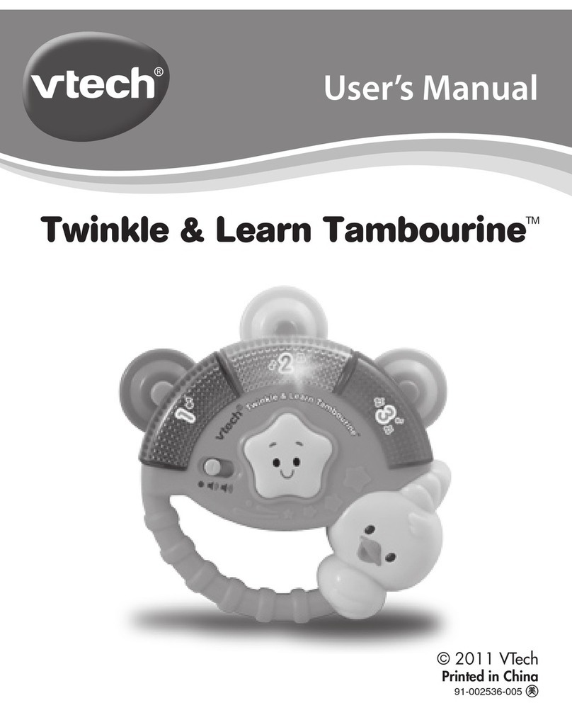 V-tech Twinkle & Learn Tambourine User manual