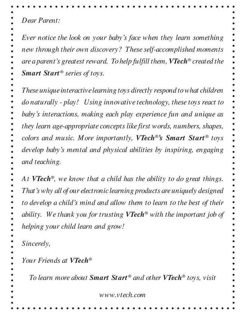 V-tech Touch & Turn Tunes User manual