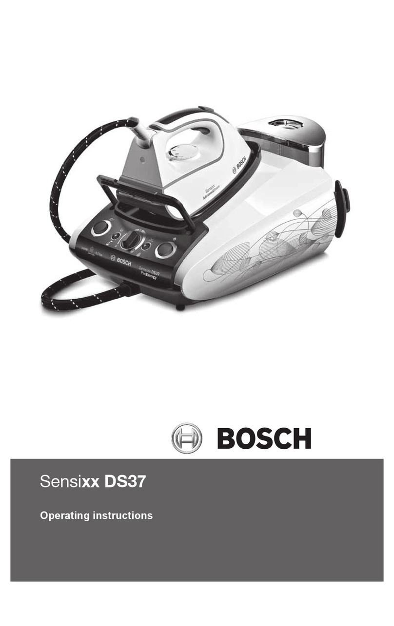 Bosch TDS3770GB operating instructions