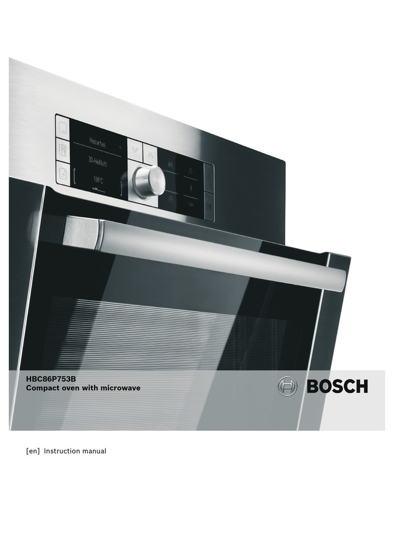 Bosch HBC86P753B instruction manual