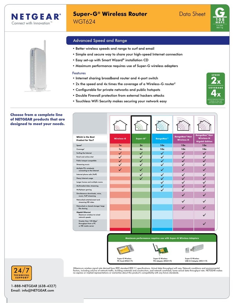 NETGEAR WGT624IS User manual