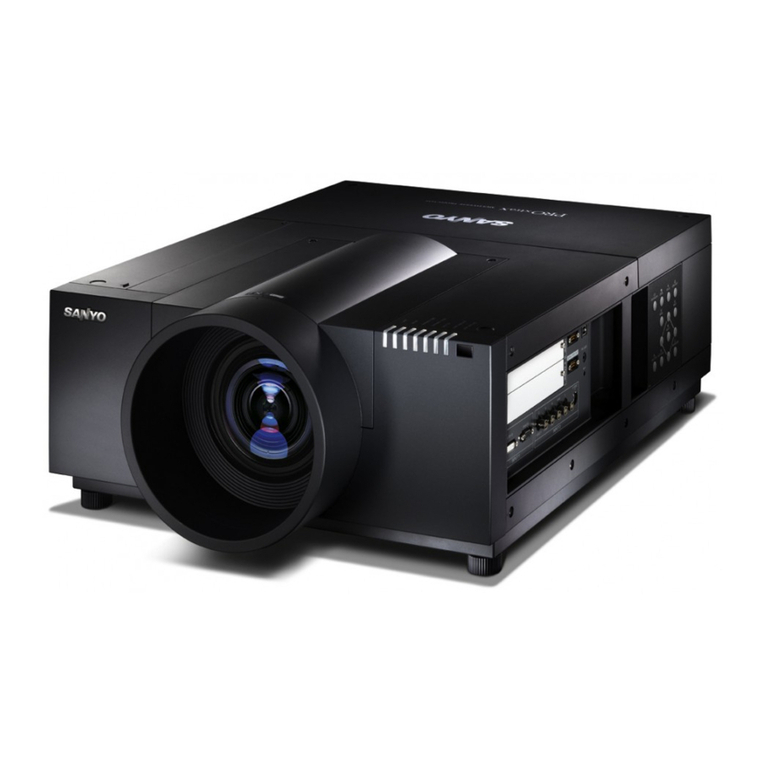 Sanyo PLC-HF10000L - 10000 Lumens User manual Sanyo PLC-HF10000L - 10000 Lumens User manual