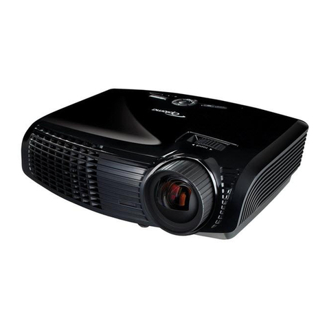 Optoma TW615-3D User manual