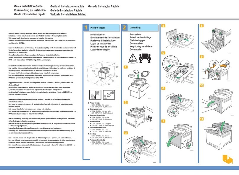 Kyocera FS-C1020MFP User manual
