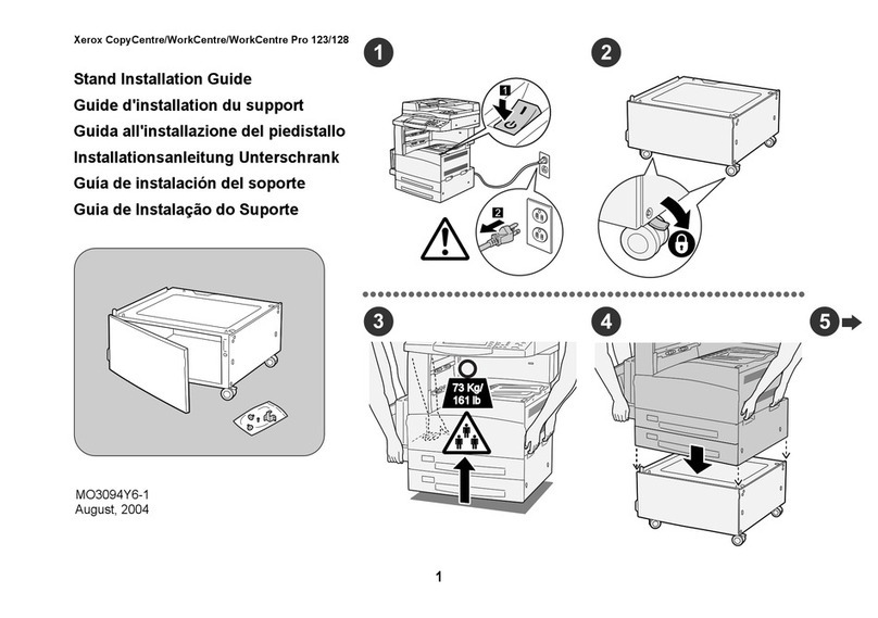 Xerox C123 Copycentre User manual