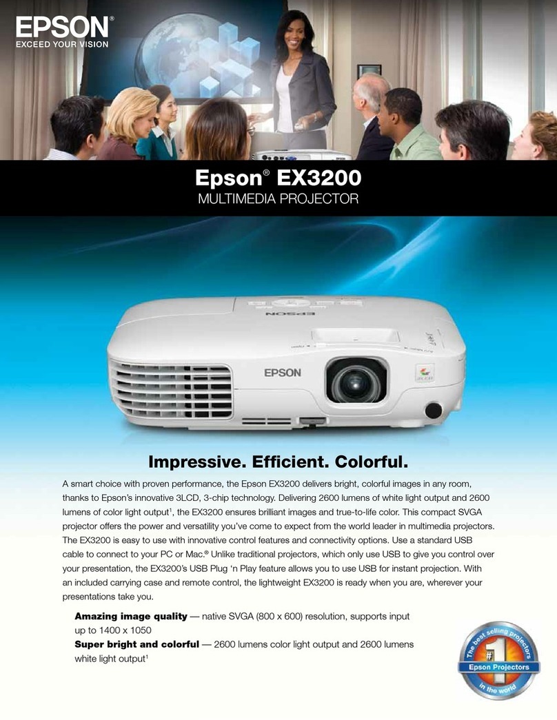 Epson EX3200 User manual