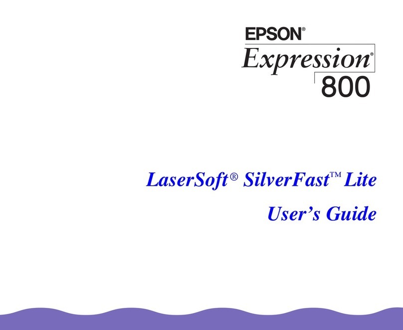 Epson Expression  800 User manual