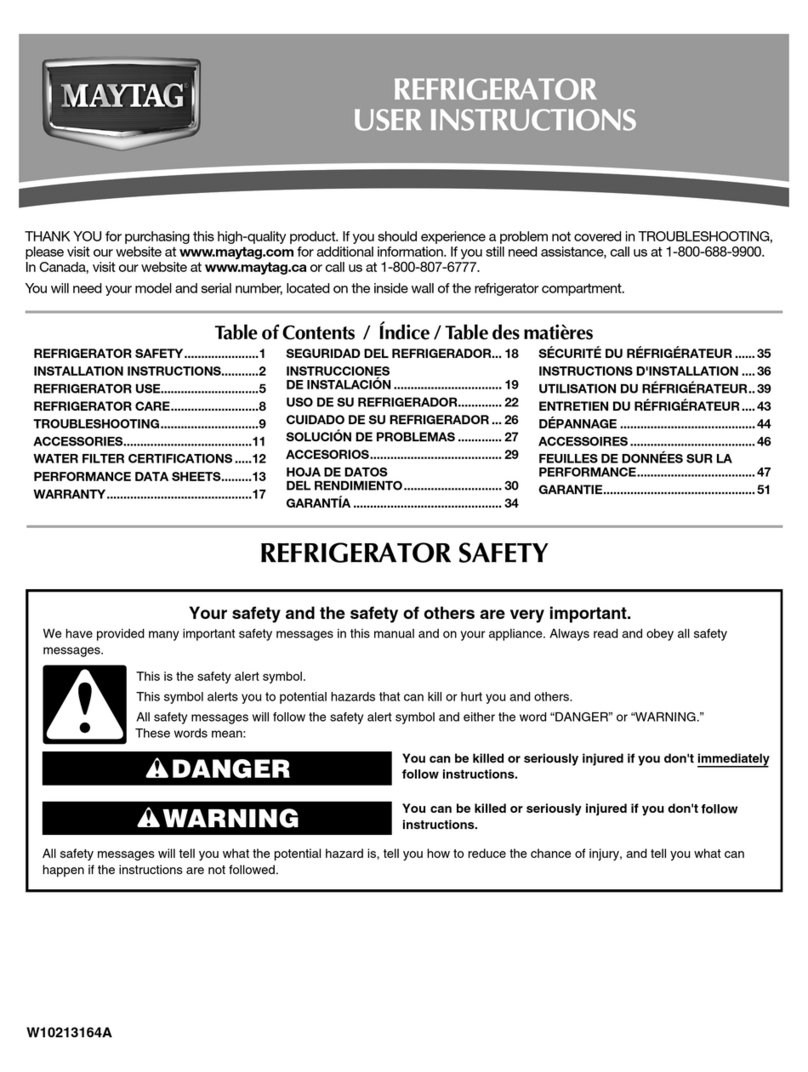 Maytag MSD2553WEB User instructions