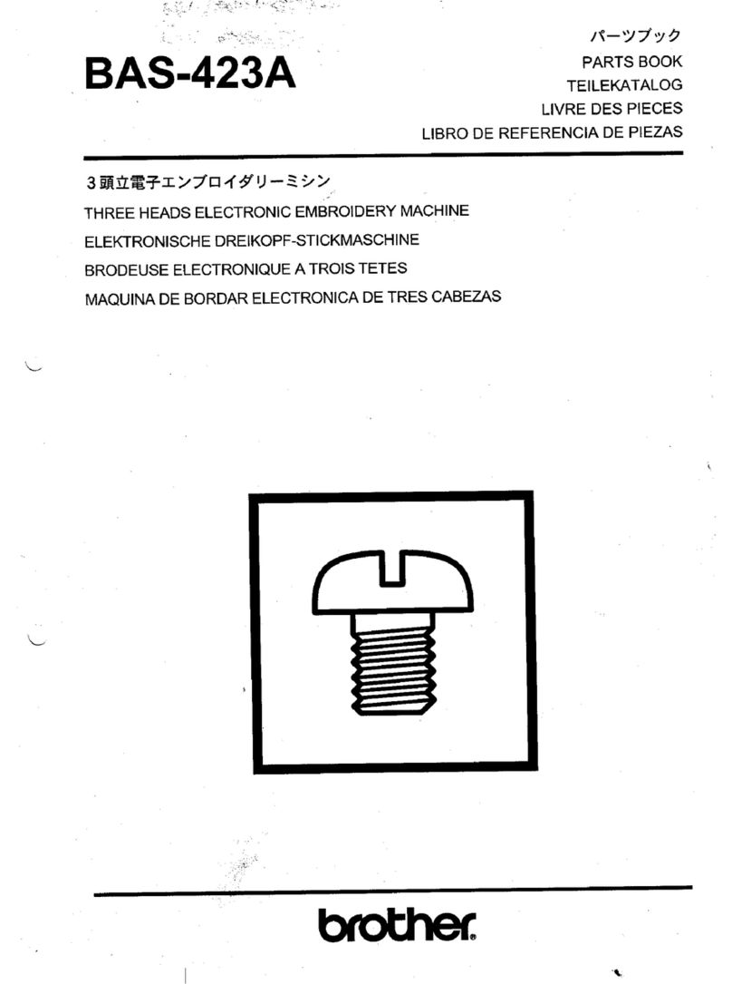 Brother BAS-423A User manual Brother BAS-423A User manual