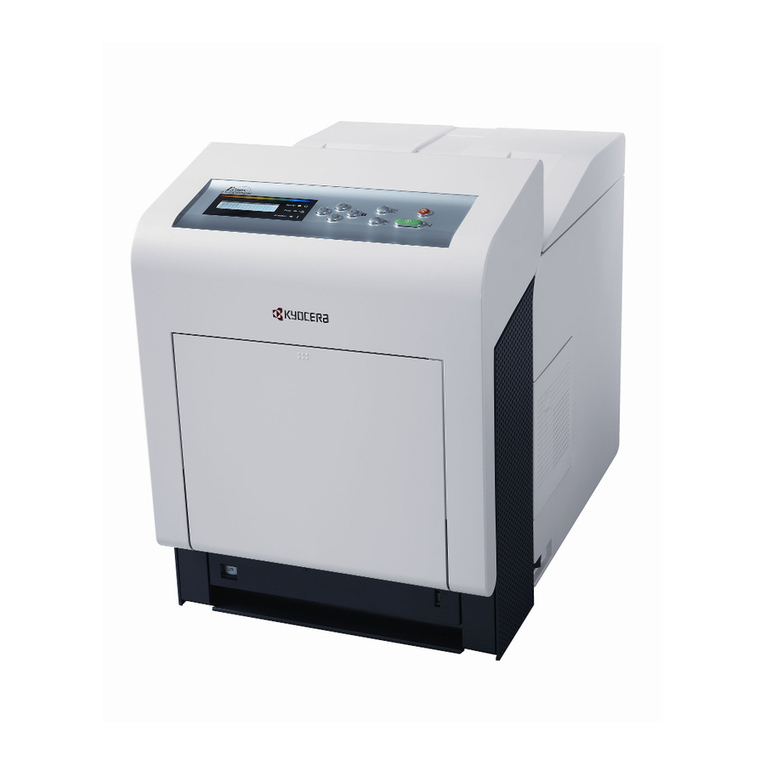 Kyocera ECOSYS FS-C5400DN User manual