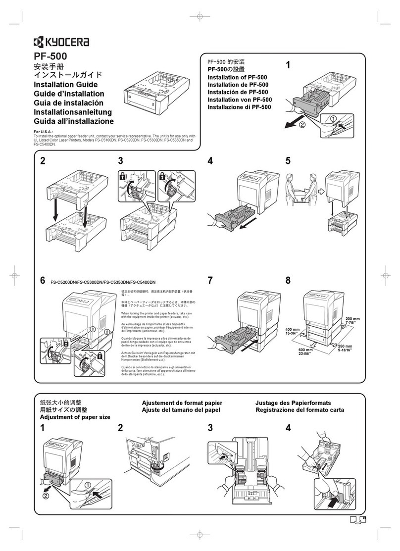 Kyocera FS-C5100DN User manual