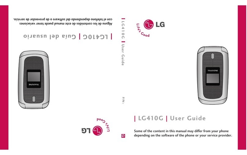 LG 410G User manual