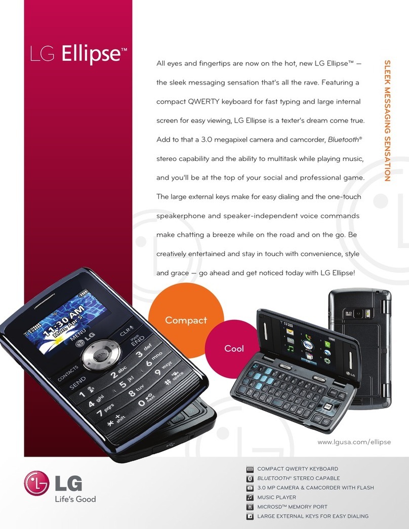 LG ELLIPSE 9250 datasheet