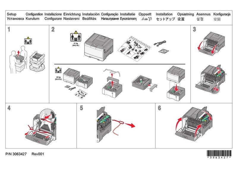 Lexmark C546 User manual