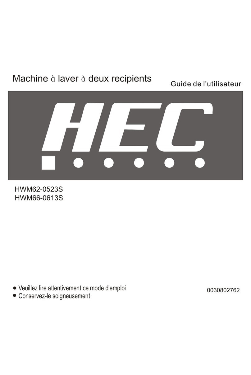HEC HWM62-0523S User manual