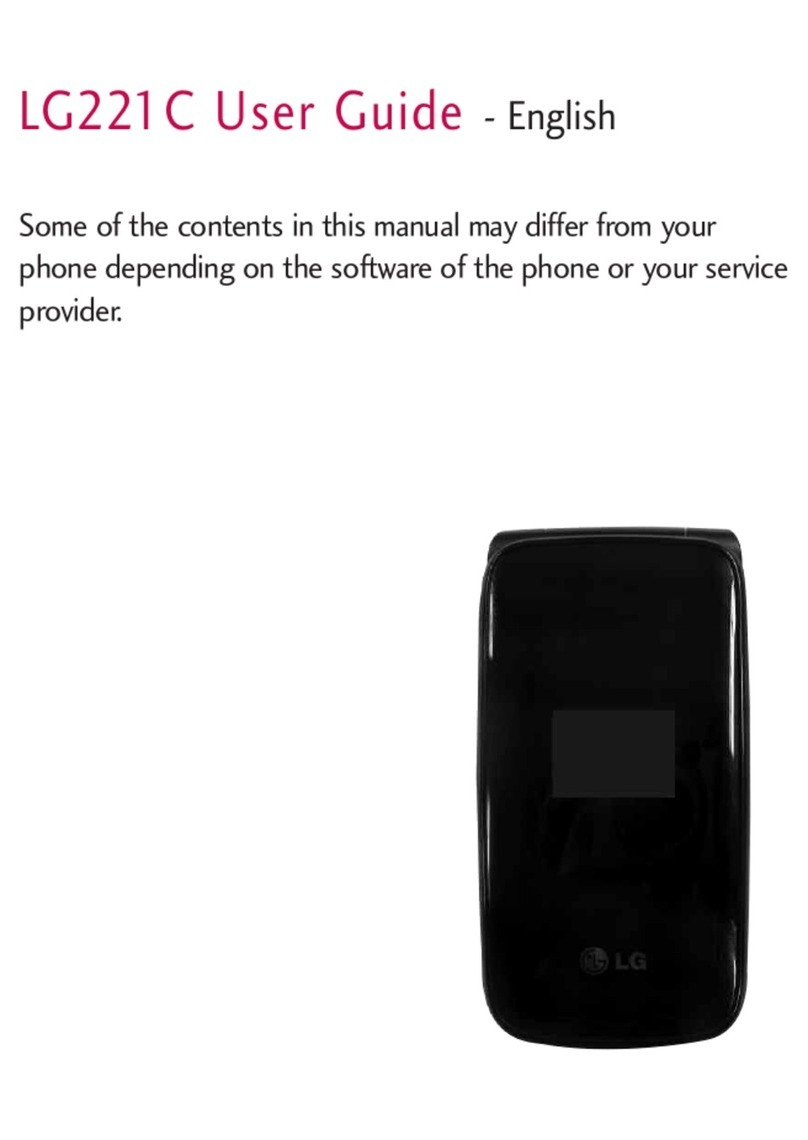 LG 221C User manual
