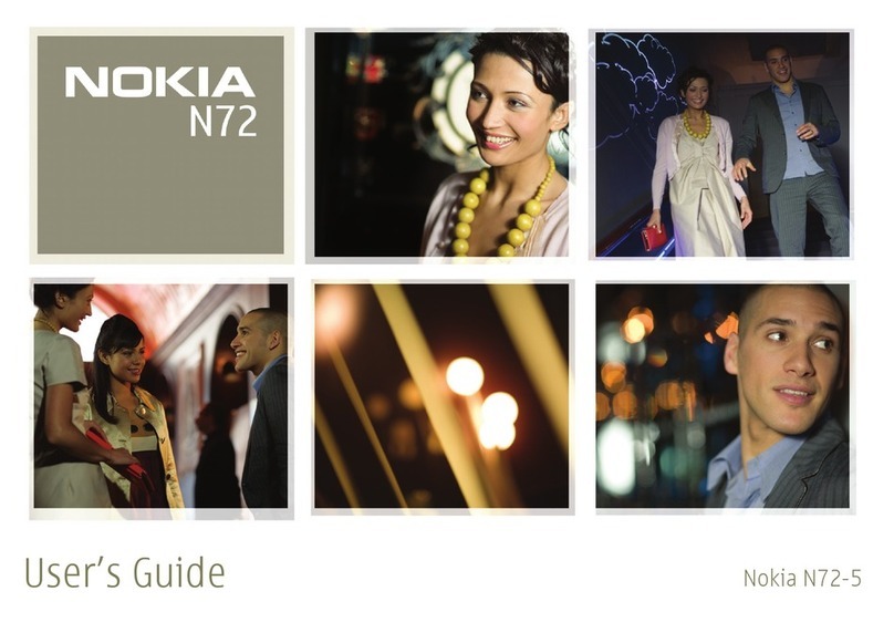 Nokia N72 - Smartphone 20 MB User manual
