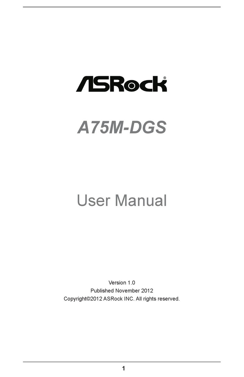 ASROCK A75M-DGS user manual